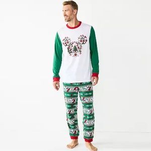 Mickey Mouse Christmas Jammies | Disney| Men’s Medium